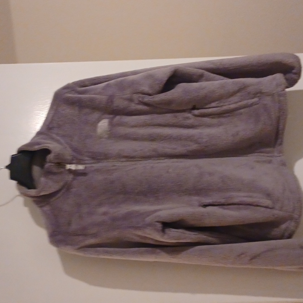 Warm winter fleece jacket